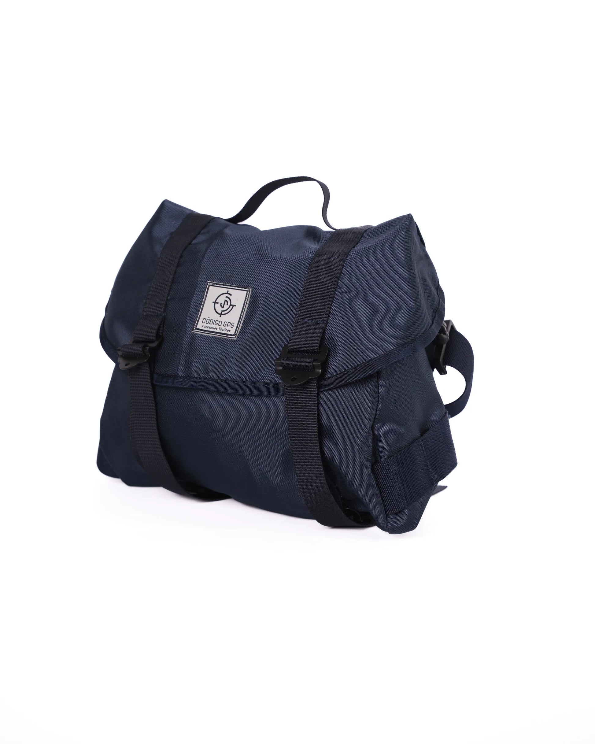 Bolso Terciar Patria - Táctico y Resistente Color Azul Frente