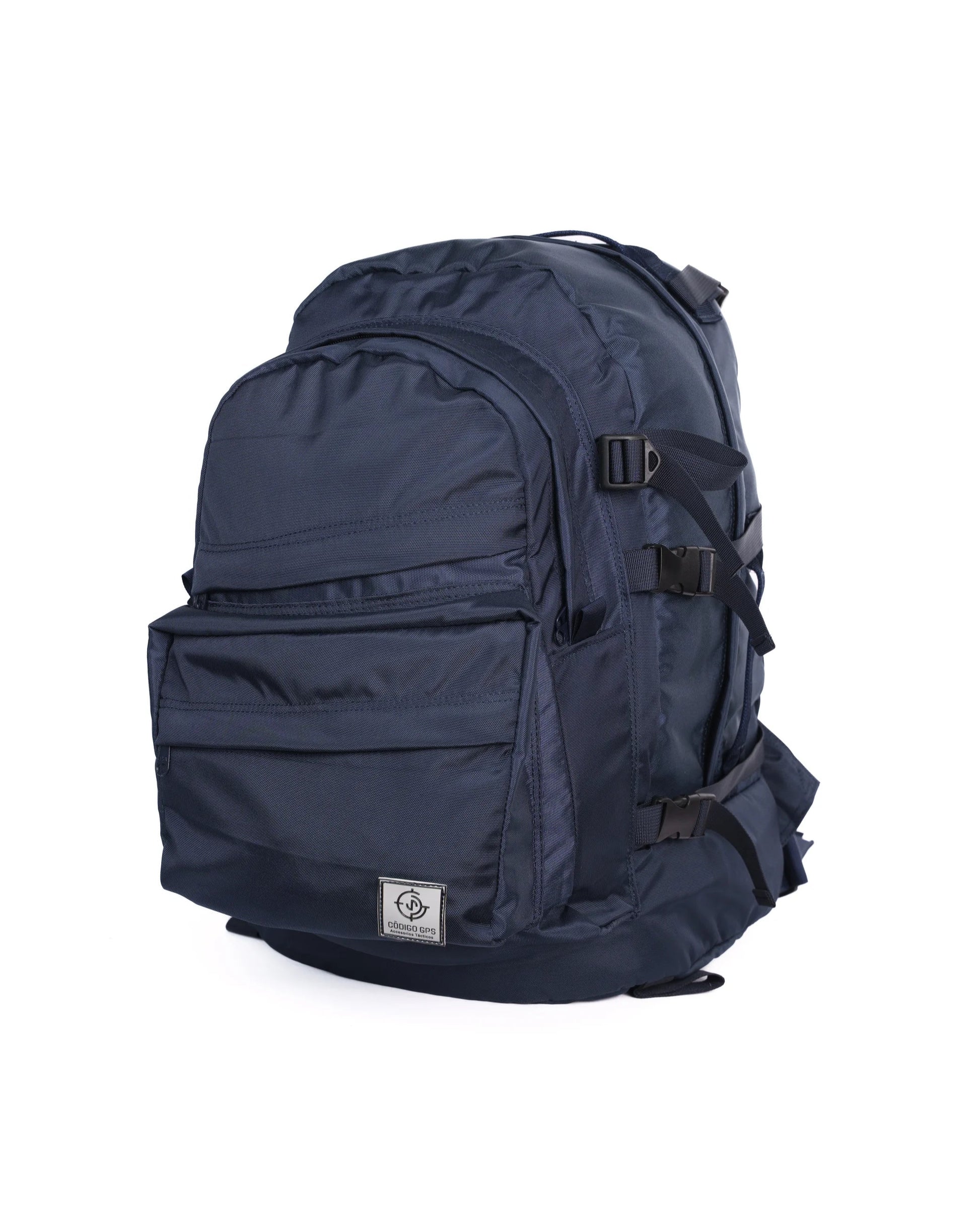 Morral Nómada Táctico Resistente y Funcional Color Azul Frente