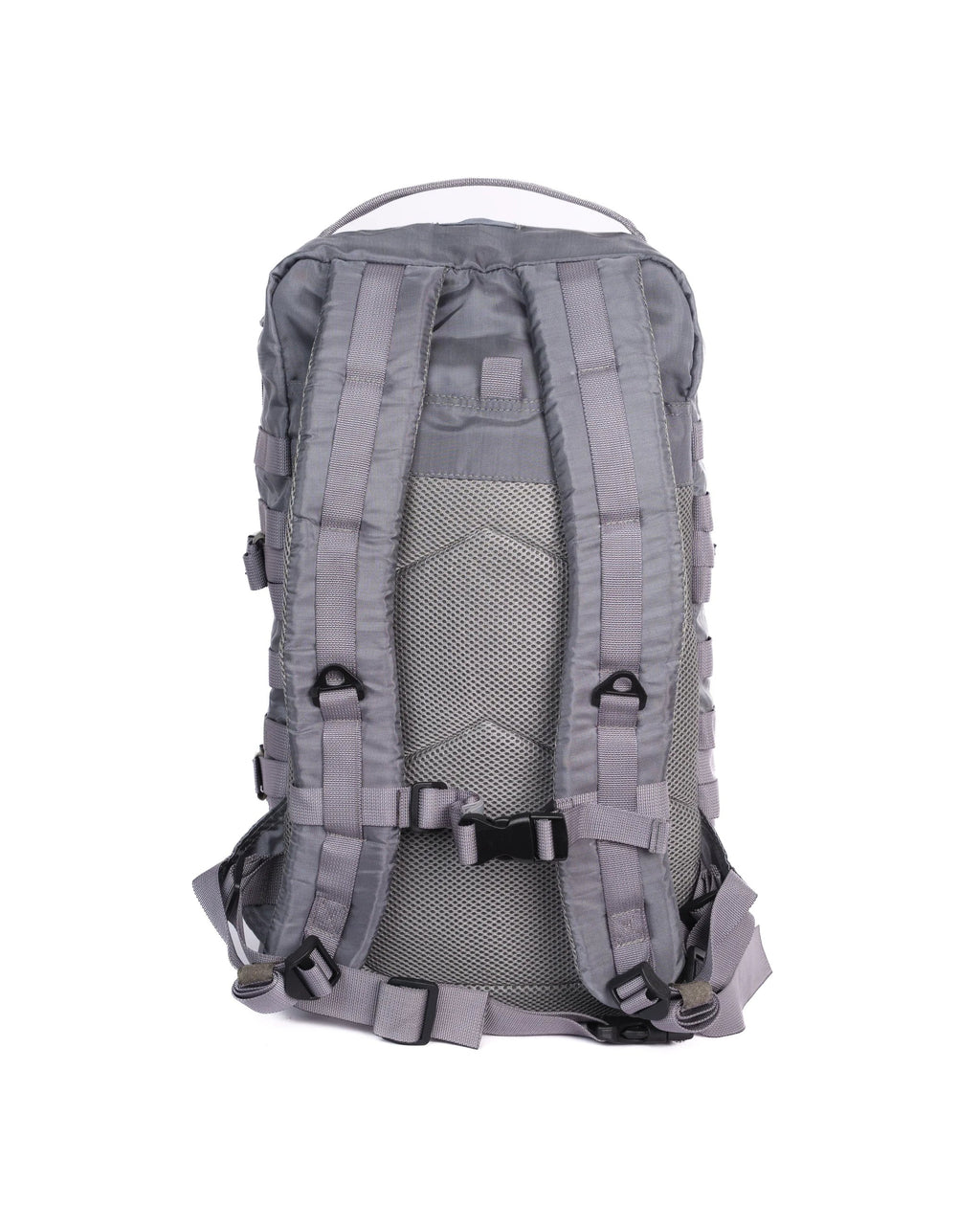 Morral Guardián Táctico 34 Litros Resistente y Versátil Sistema Molle Gris