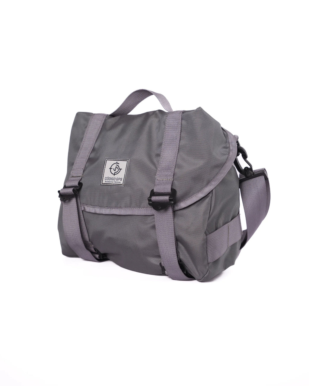 Bolso Terciar Patria - Táctico y Resistente Gris plata